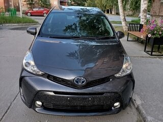 2018 Toyota Prius Alpha I (ZVW40/41) Рестайлинг, серый, 1750000 рублей, вид 1