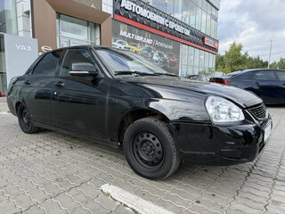 2007 Lada (ВАЗ) Priora I, чёрный, 110085 рублей, вид 5