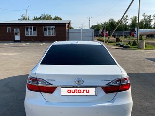 2014 Toyota Camry VII (XV50) Рестайлинг, белый, 2150000 рублей, вид 5
