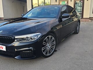 2020 BMW 5 серии 520d VII (G30/G31/G38), синий, 4600000 рублей, вид 1