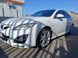 2011 Mazda 6 II (GH) Рестайлинг, белый, 1150000 рублей, вид 2