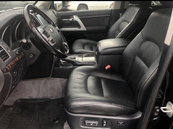 2014 Toyota Land Cruiser 200 Series Рестайлинг 1, чёрный - вид 8
