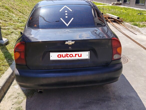 2006 Chevrolet Lanos I, чёрный - вид 2