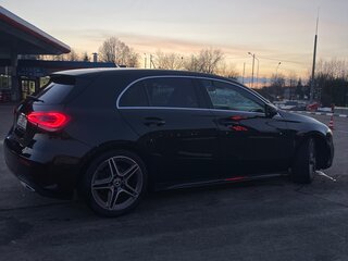 2018 Mercedes-Benz A-Класс 200 IV (W177), чёрный, 2148551 рублей, вид 3