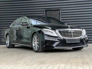 2014 Mercedes-Benz S-Класс AMG 63 AMG Long III (W222, C217), чёрный, 3500000 рублей, вид 3