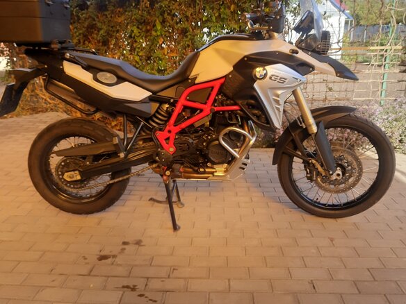 2015 BMW F 800 GS, белый, 820000 рублей - вид 9