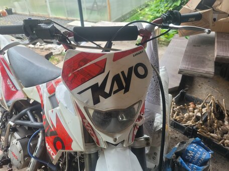 2022 Kayo Evolution YX140EM, красный, 75000 рублей, вид 4