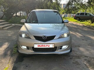 2003 Mazda Demio II (DY), серебристый, 340000 рублей, вид 5