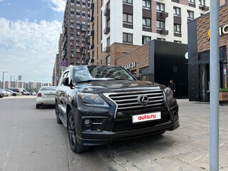 2014 Lexus LX 570 III Рестайлинг, чёрный, 5500000 рублей, вид 3