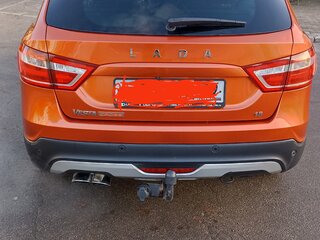 2020 Lada (ВАЗ) Vesta SW Cross I, оранжевый, 1730000 рублей, вид 5