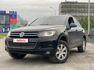 2010 Volkswagen Touareg II, чёрный, 1590000 рублей, вид 1