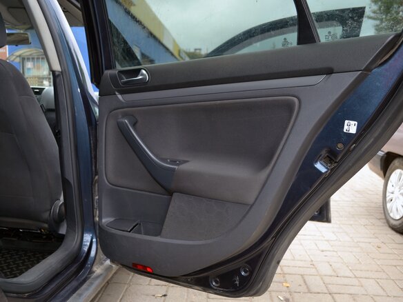 2008 Volkswagen Jetta V, синий, 400000 рублей - вид 12