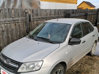 2017 Lada (ВАЗ) Granta I, серебристый, 395000 рублей, вид 1