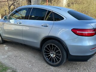2018 Mercedes-Benz GLC Coupe 250 d I (C253), серебристый, 3999000 рублей, вид 3