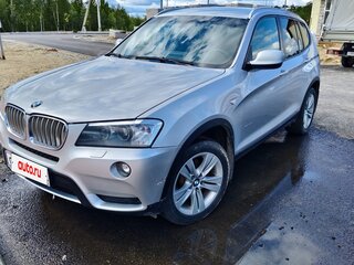 2012 BMW X3 35i xDrive II (F25), серебристый, 1850000 рублей, вид 1