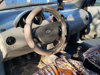 2004 Chevrolet Aveo I, чёрный, 450000 рублей, вид 3