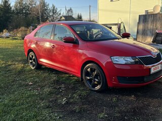 2018 Skoda Rapid I Рестайлинг, красный, 1450000 рублей, вид 3