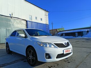 2012 Toyota Corolla X (E140, E150) Рестайлинг, белый, 1200000 рублей, вид 3