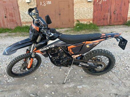 2021 Avantis Enduro 250 Pro/Carb, чёрный, 185000 рублей, вид 1