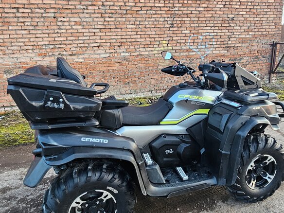 2022 CFMoto CFORCE 600 Advanced EPS, серебристый, 799999 рублей