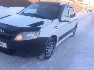 2014 Lada (ВАЗ) Granta I, белый, 520000 рублей, вид 3