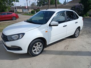 2019 Lada (ВАЗ) Granta I Рестайлинг, белый, 678000 рублей, вид 2