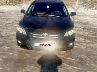 2008 Toyota Corolla X (E140, E150), чёрный, 640000 рублей, вид 2