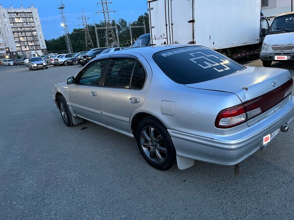 1997 Nissan Cefiro II (A32), серебристый, 420000 рублей - вид 7