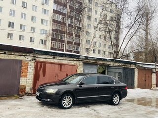 2013 Skoda Superb DSG II Рестайлинг, коричневый, 1200000 рублей, вид 2