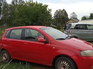 2005 Chevrolet Aveo I, красный, 320000 рублей, вид 2