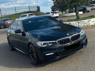 2017 BMW 5 серии 520d VII (G30/G31/G38), чёрный, 2990000 рублей, вид 5