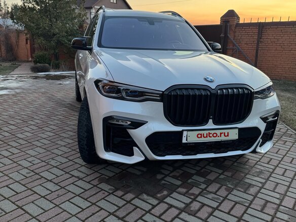 2019 BMW X7 30d I (G07), белый, 6950000 рублей