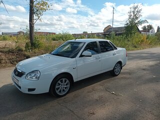 2018 Lada (ВАЗ) Priora I Рестайлинг, белый, 970000 рублей, вид 2