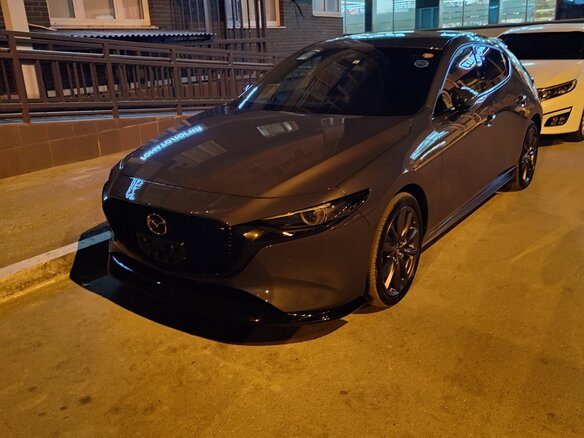 2019 Mazda 3 IV (BP), серый, 1700000 рублей - вид 7
