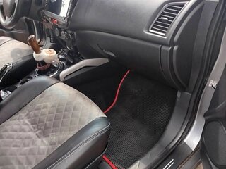 2014 Mitsubishi ASX I Рестайлинг, серый, 1100000 рублей, вид 4