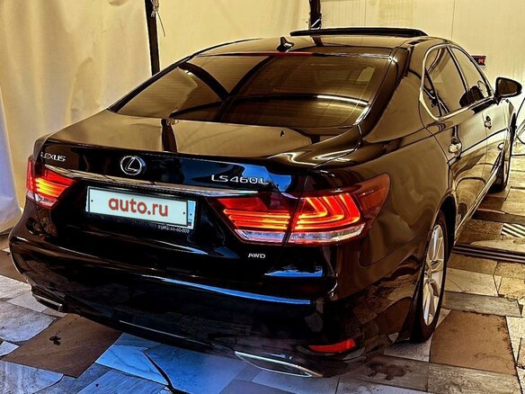 2012 Lexus LS 460 IV Рестайлинг 2, чёрный, 2700000 рублей - вид 6
