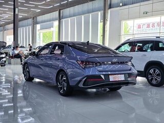 2024 Hyundai Elantra N Line VII (CN7) Рестайлинг, синий, 1740000 рублей, вид 4