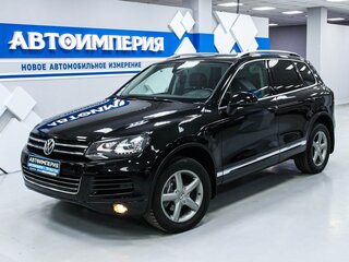 2013 Volkswagen Touareg II, чёрный, 2300000 рублей, вид 3