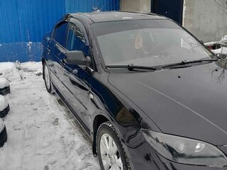 2008 Mazda 3 I (BK) Рестайлинг, чёрный, 654000 рублей, вид 2