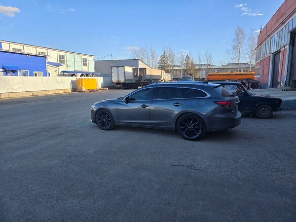 2019 Mazda 6 III (GJ) Рестайлинг 2, серый, 2499999 рублей - вид 7