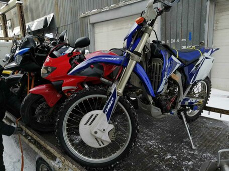 2008 Yamaha WR250F, синий, 549000 рублей, вид 5