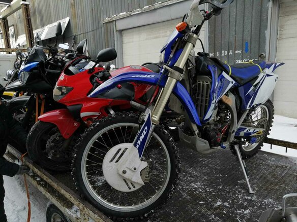2008 Yamaha WR250F, синий, 549000 рублей - вид 4