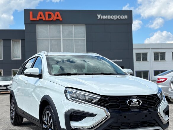 2024 Lada (ВАЗ) Vesta SW Cross I Рестайлинг (NG), белый, 1747000 рублей
