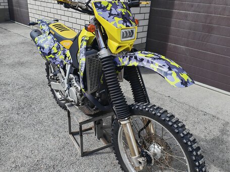2005 Suzuki DR-Z 400, жёлтый, 398000 рублей, вид 2