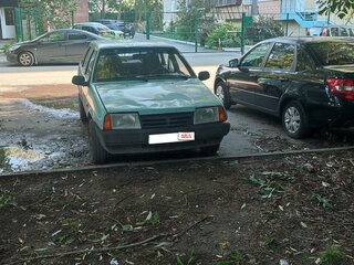 2000 Lada (ВАЗ) 21099, голубой, 70000 рублей, вид 1