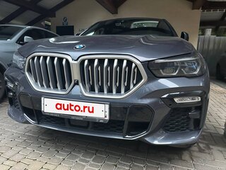 2021 BMW X6 40d III (G06), серый, 9000000 рублей, вид 3