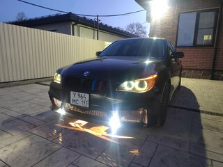 2005 BMW 5 серии 523i V (E60/E61), чёрный, 1480000 рублей, вид 2