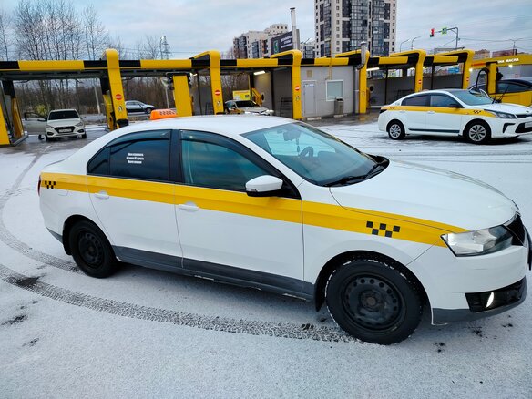 2018 Skoda Rapid I Рестайлинг, белый, 630000 рублей - вид 8