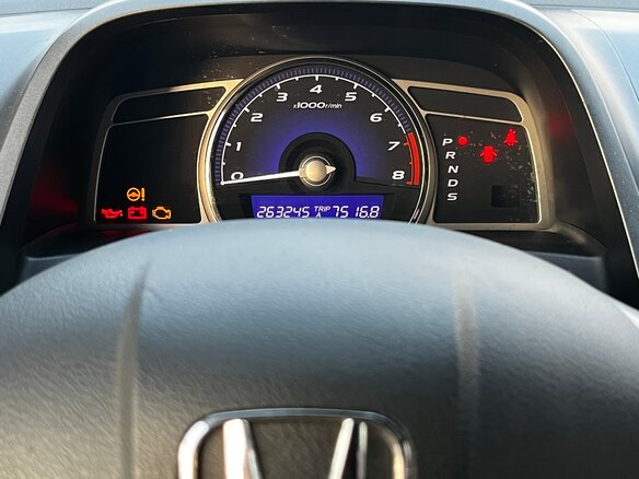 2008 Honda Civic VIII, чёрный, 720000 рублей - вид 8