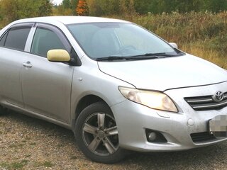 2007 Toyota Corolla X (E140, E150), серебристый, 1400000 рублей, вид 3